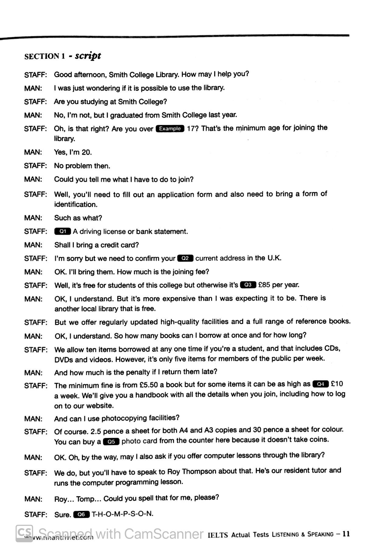 ielts actual tests_listening & speaking (+cd) - Ảnh 6