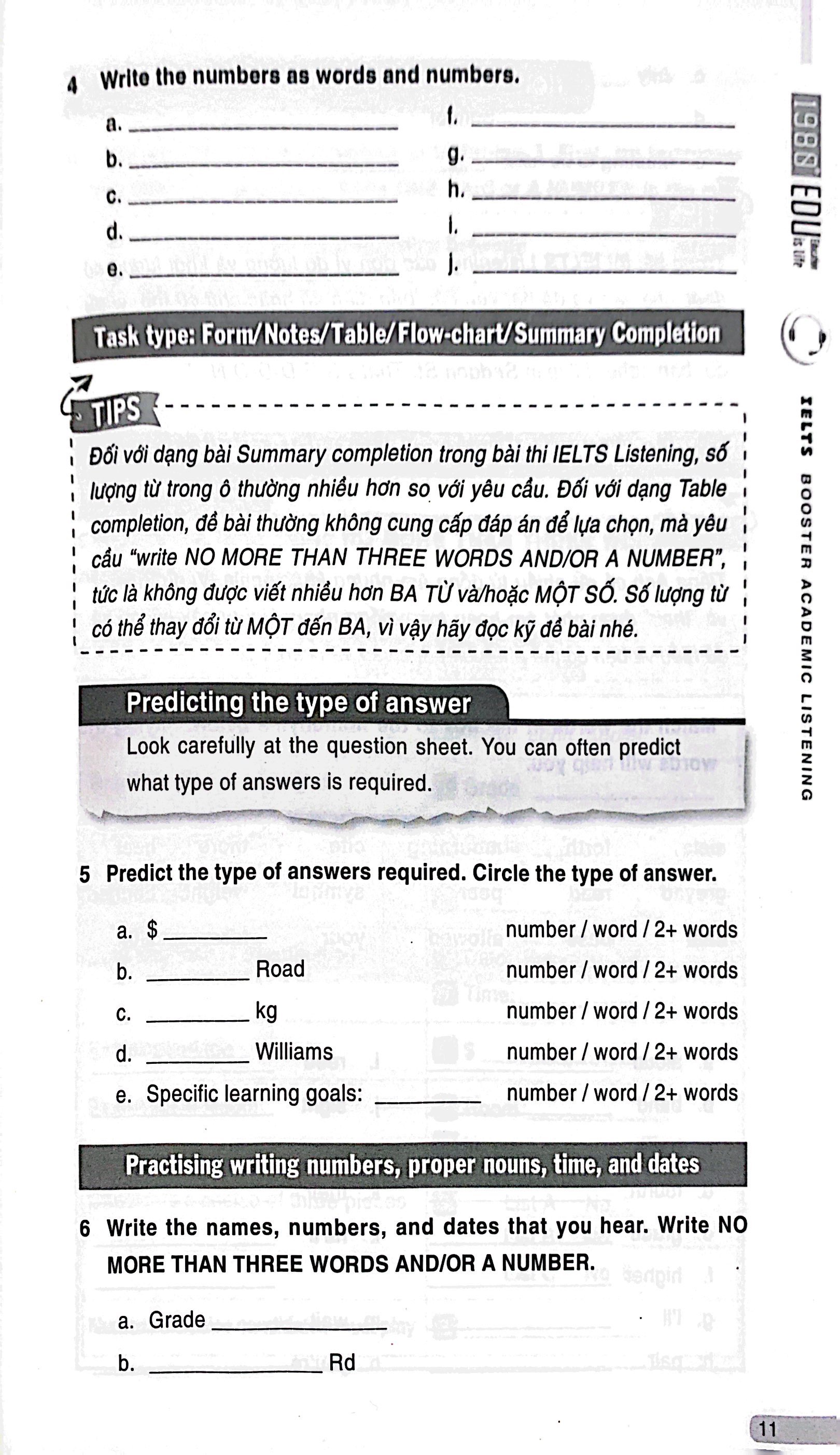 ielts booster - academic listening - Ảnh 7