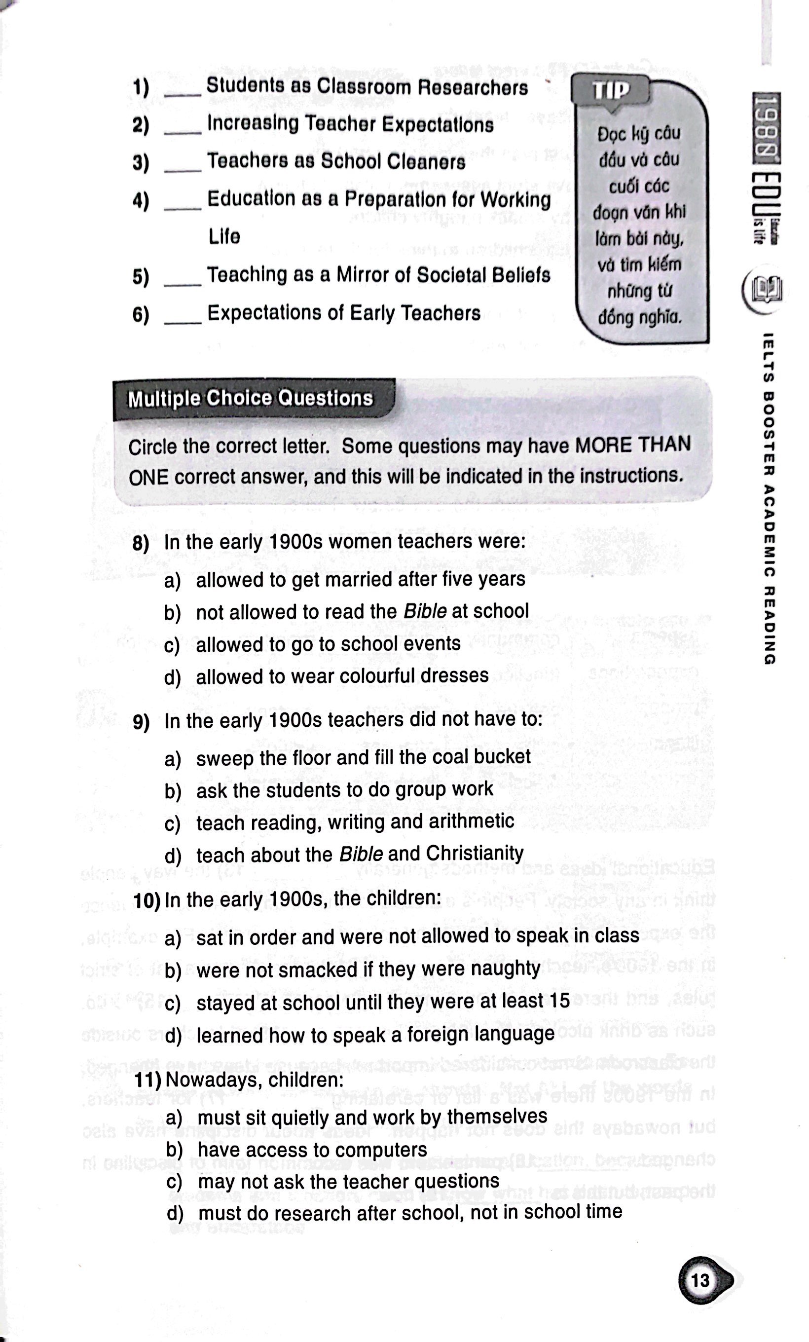 ielts booster - academic reading - Ảnh 9