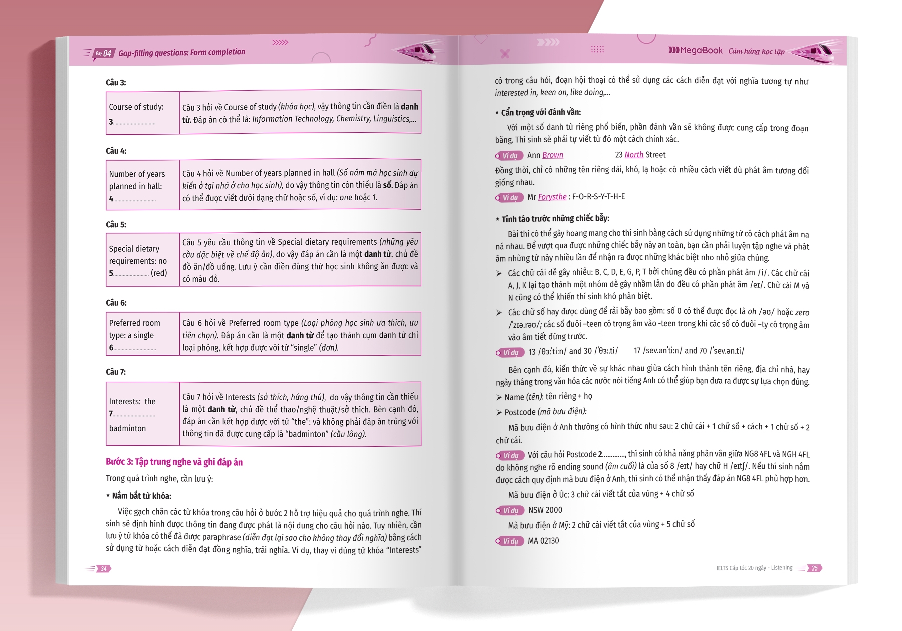 ielts cấp tốc - 20 ngày listening - bộ sách ielts đầu tiên giúp bạn giảm 2/3 thời gian ôn thi - Ảnh 6