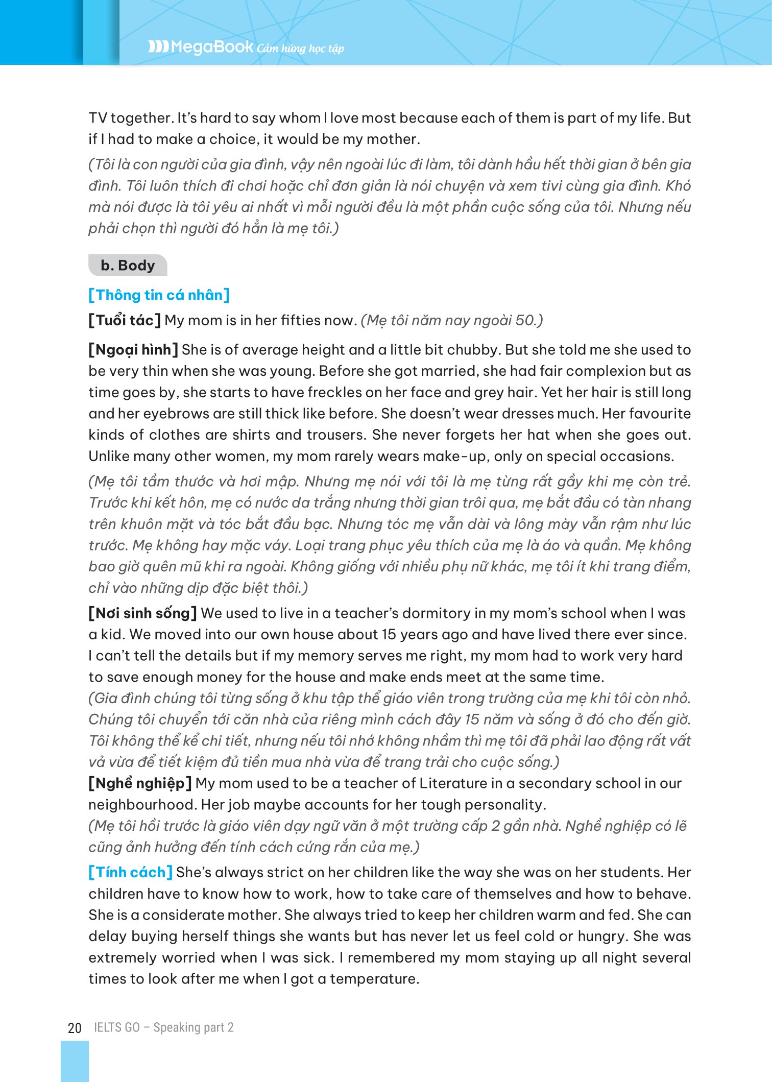 ielts go - speaking part 2 - ý tưởng hay để trả lời tất cả các câu hỏi - Ảnh 15