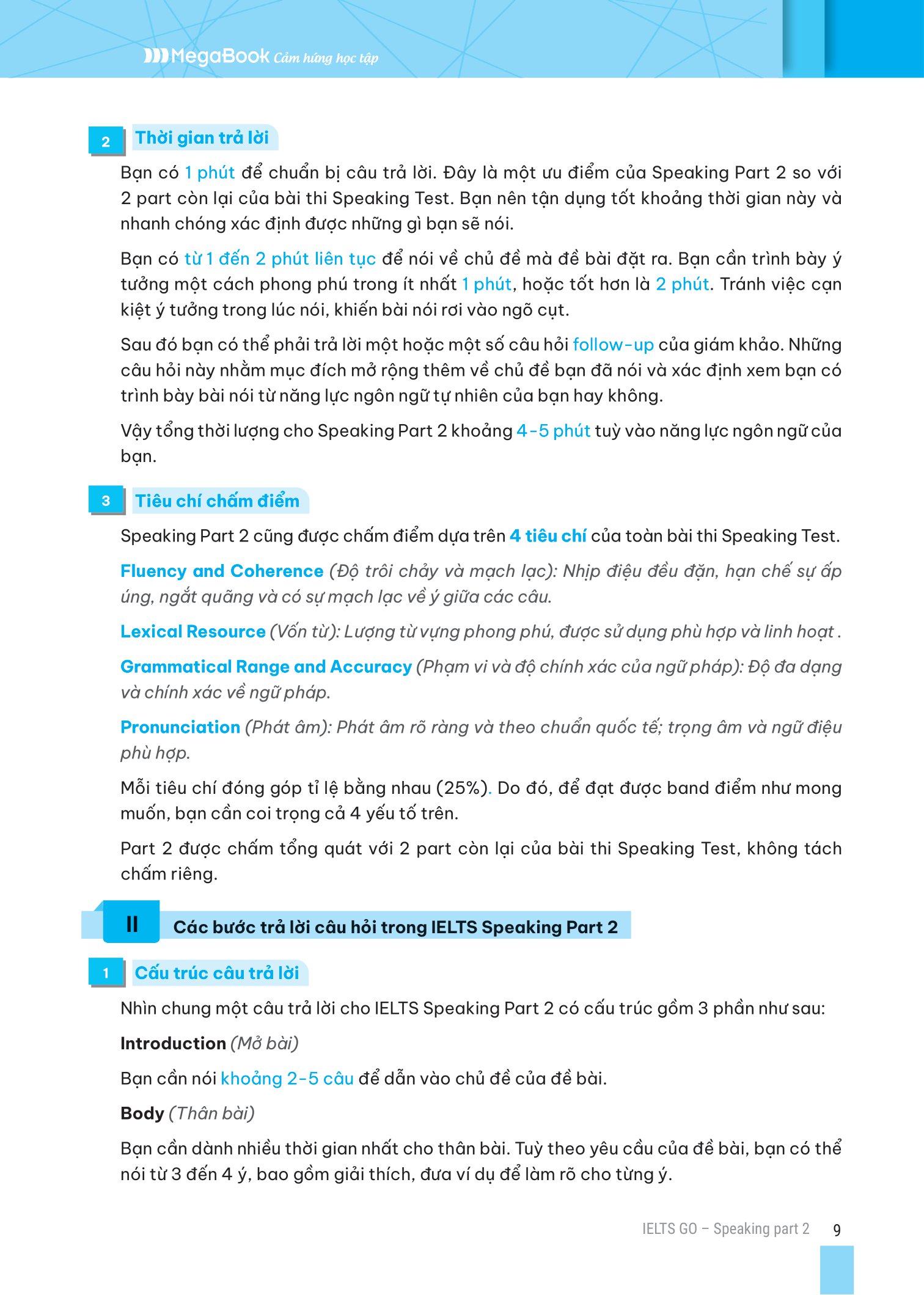 ielts go - speaking part 2 - ý tưởng hay để trả lời tất cả các câu hỏi - Ảnh 9