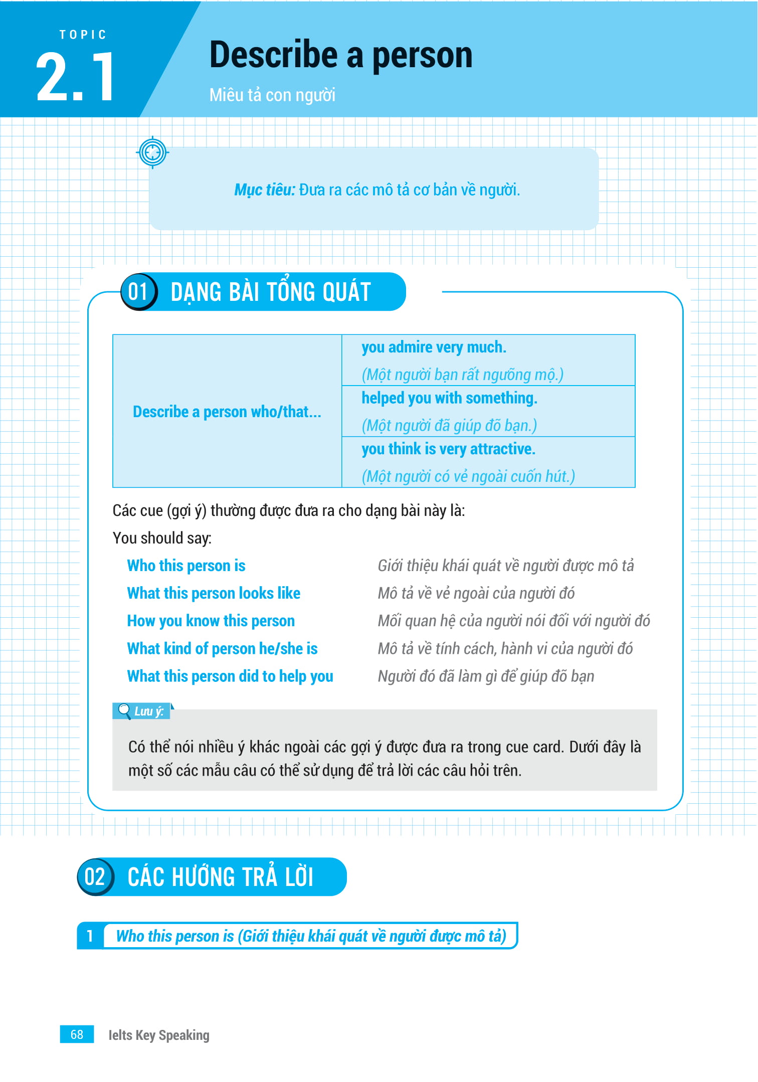 ielts key speaking - công thức học nhanh ielts - speaking part 1, 2, 3 - Ảnh 16