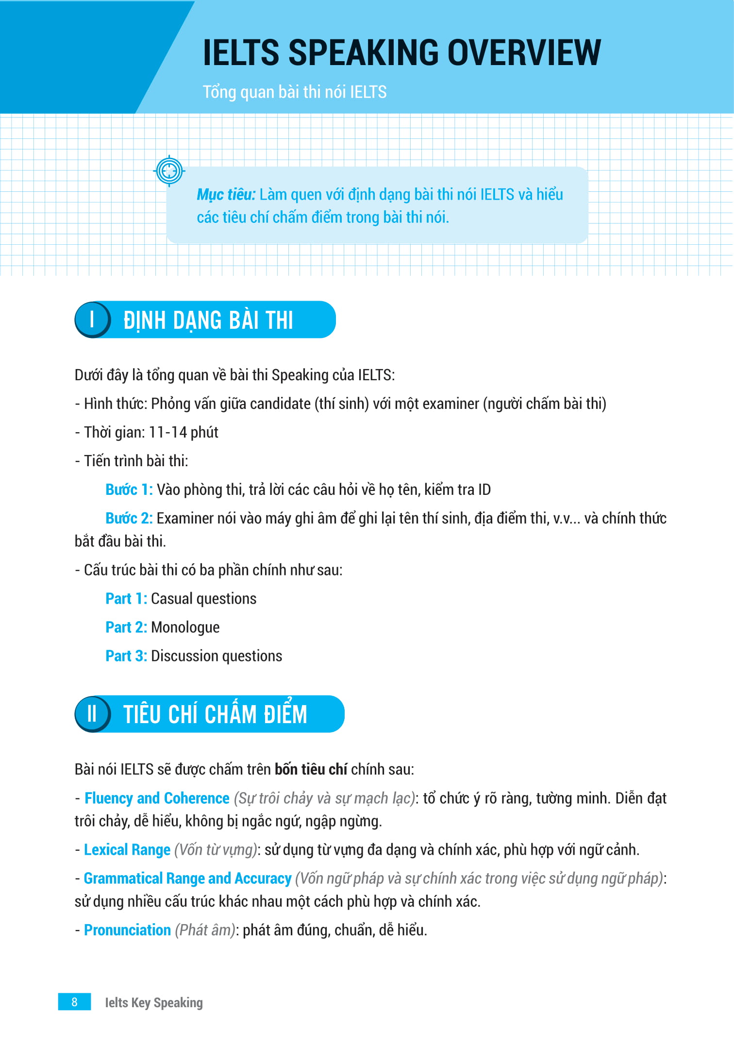 ielts key speaking - công thức học nhanh ielts - speaking part 1, 2, 3 - Ảnh 7