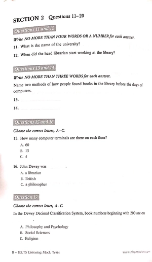 ielts listening_mock tests (+cd) - Ảnh 6