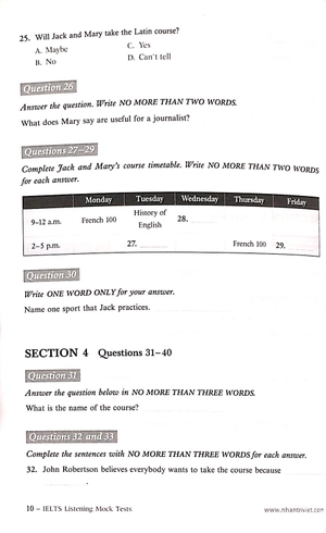 ielts listening_mock tests (+cd) - Ảnh 8