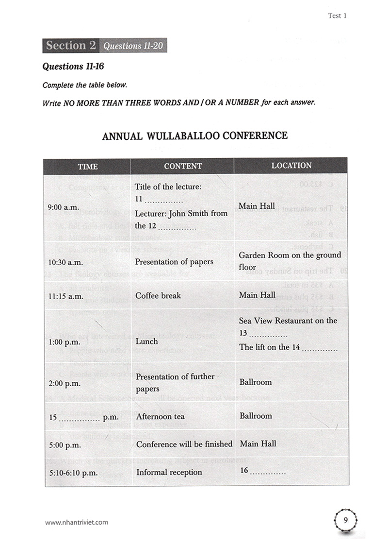 ielts listening recent actual test - Ảnh 6