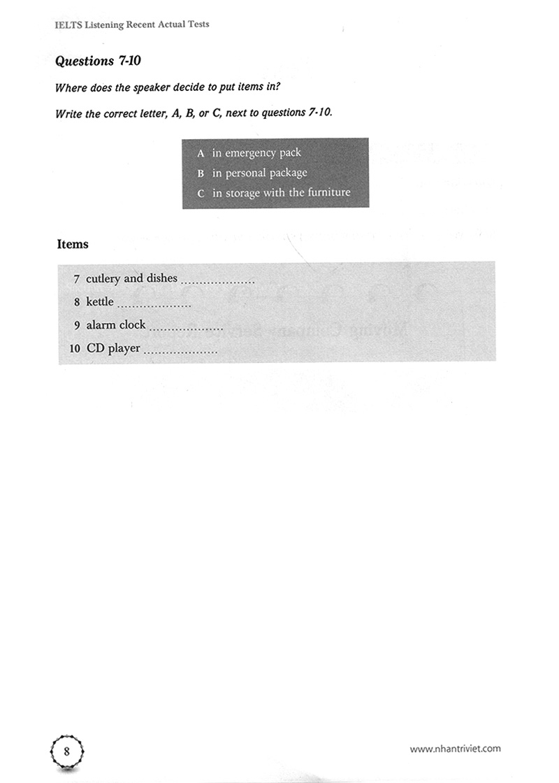 ielts listening recent actual tests - Ảnh 5