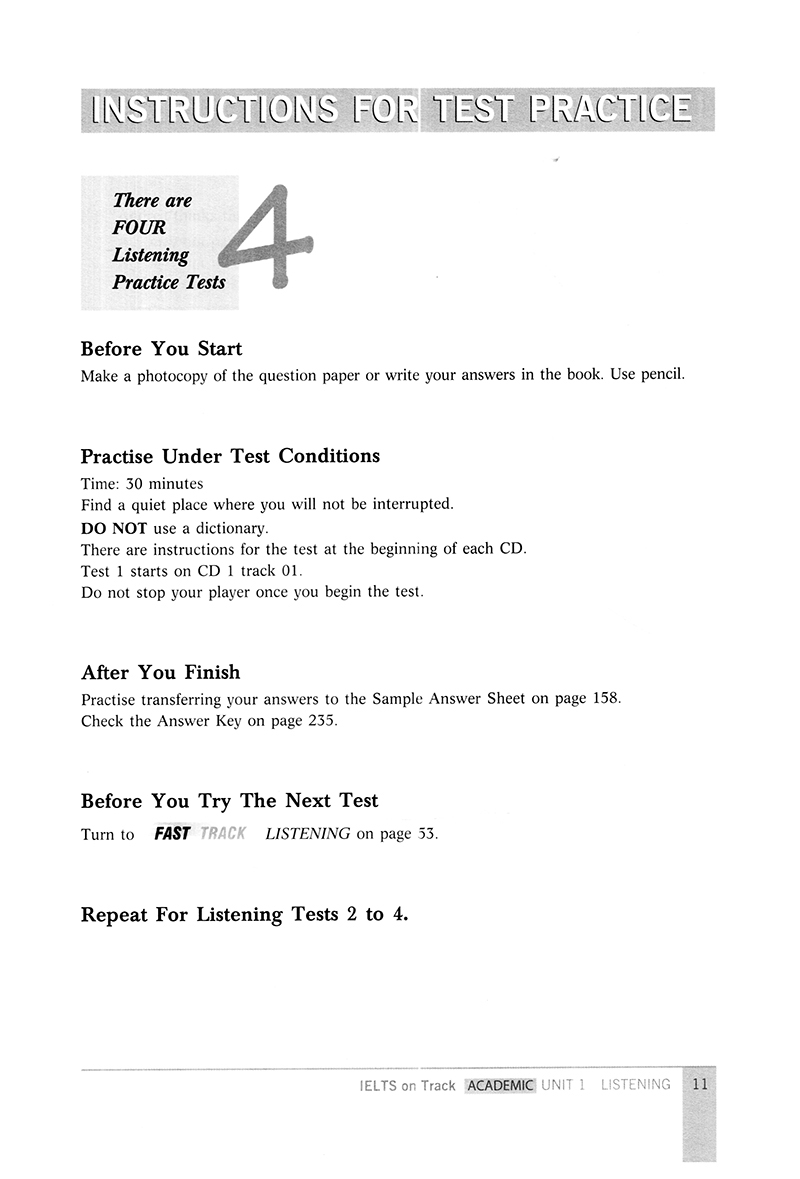 ielts on track test practice academic - kèm cd - Ảnh 5