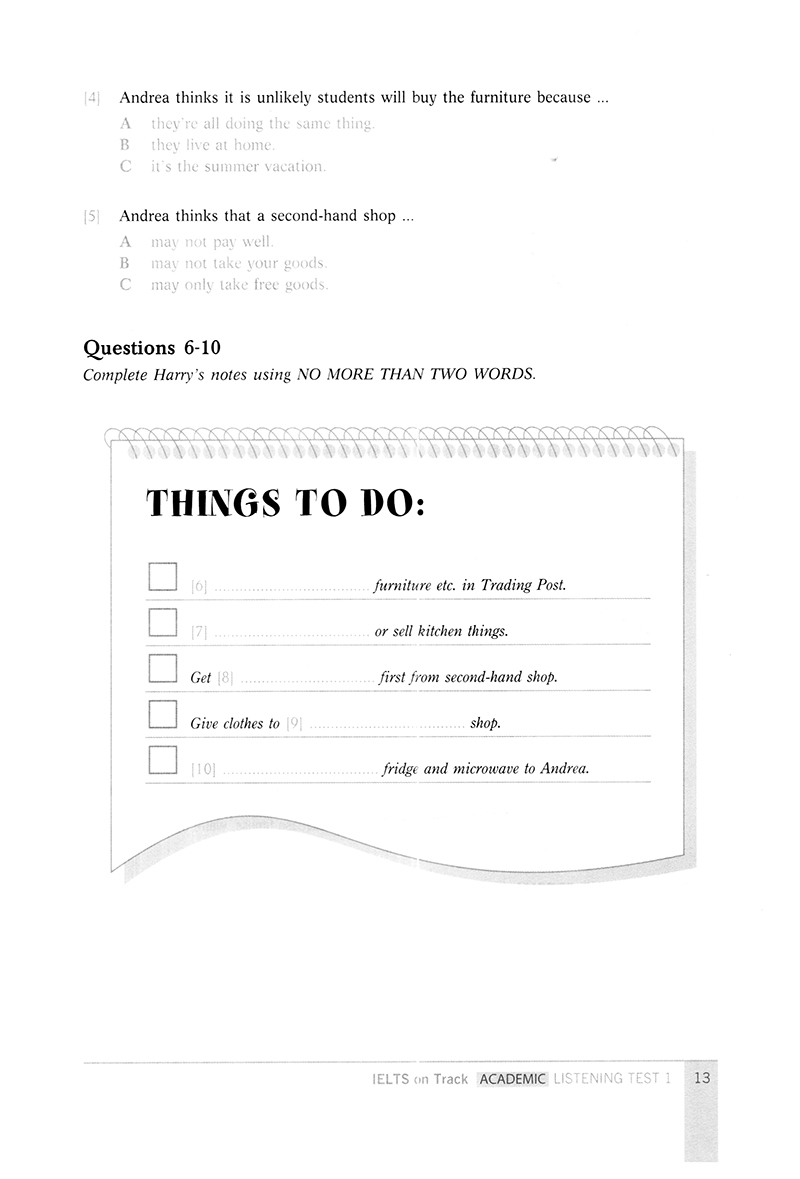 ielts on track test practice academic - kèm cd - Ảnh 7