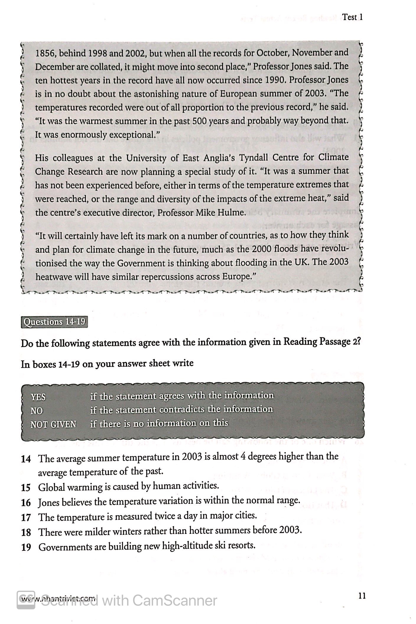 ielts reading recent actual tests - Ảnh 10