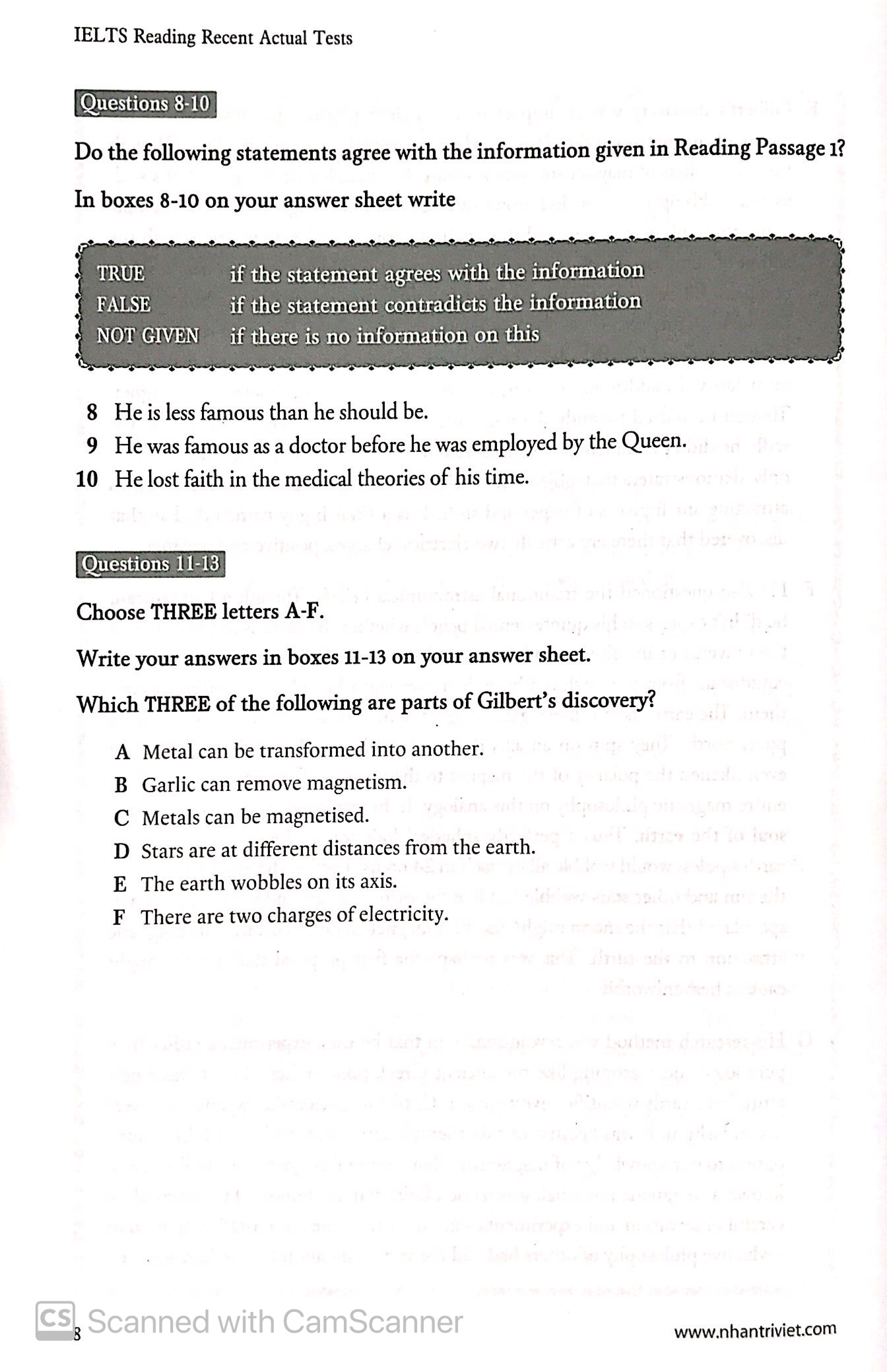 ielts reading recent actual tests - Ảnh 7