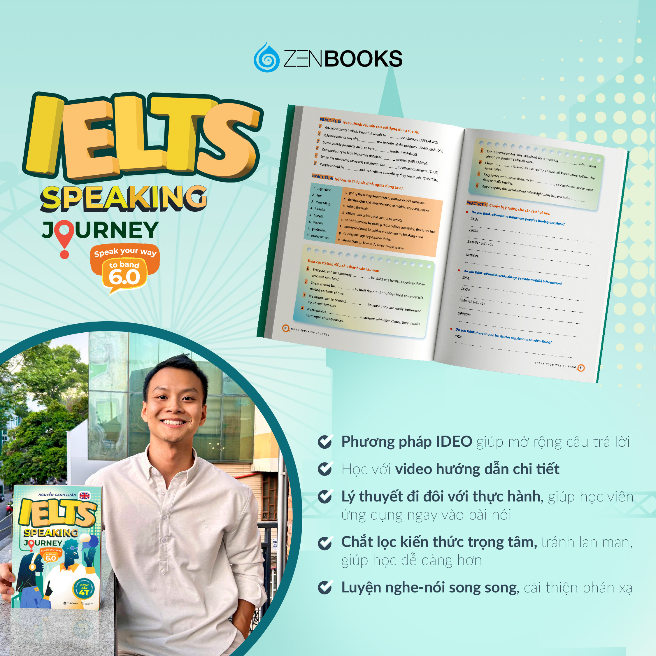 ielts speaking journey - speak your way to band 6.0 - Ảnh 4