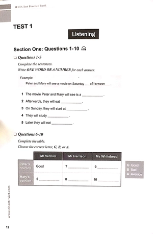 ielts test practice book (kèm cd) - Ảnh 7