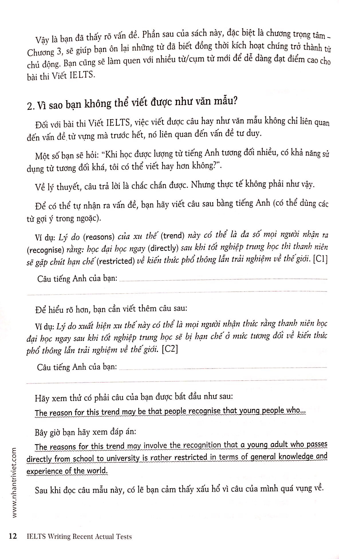 ielts writing recent actual tests - Ảnh 9