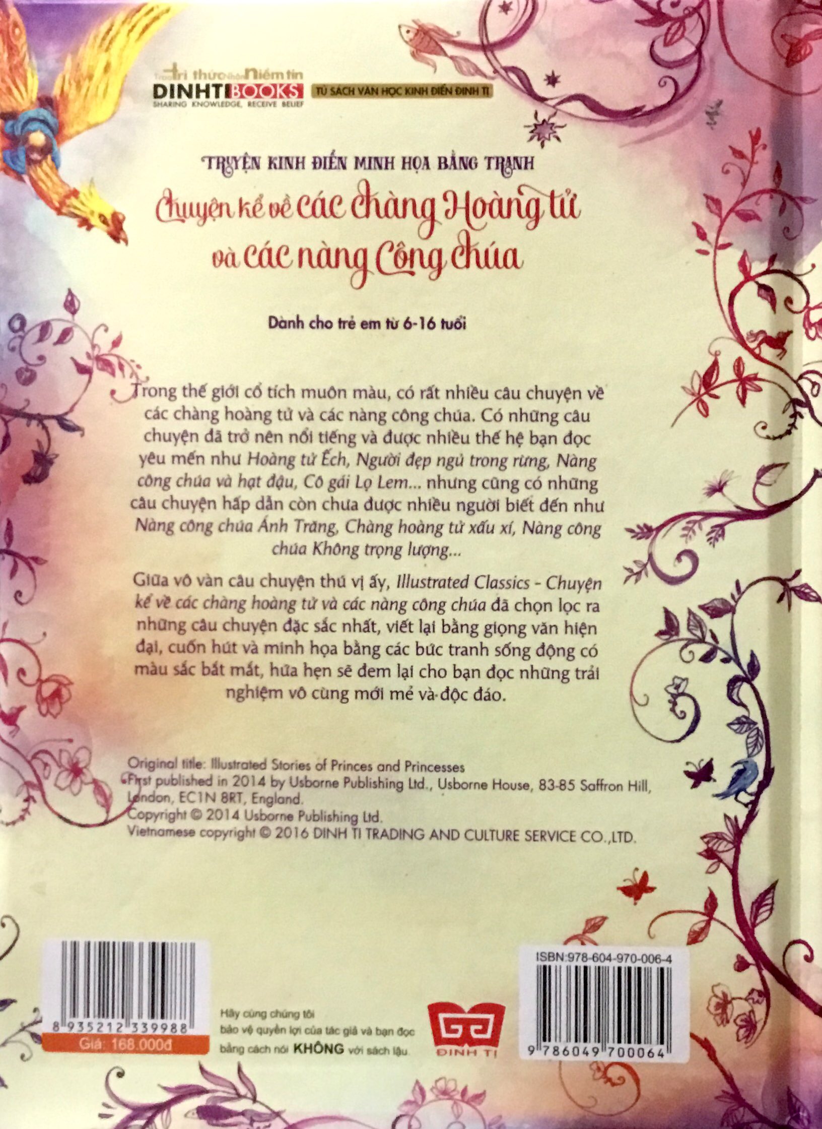 illustrated classics - chuyện kể về các chàng hoàng tử và các nàng công chúa - Ảnh 17