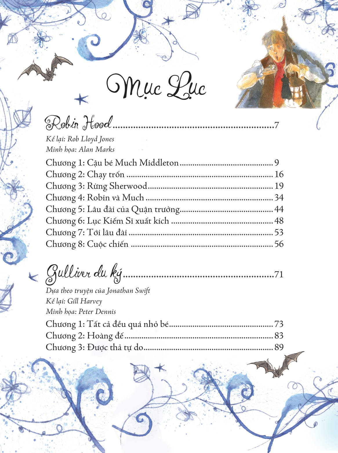 illustrated classics - những cuộc phiêu lưu kỳ thú - robin hood, gulliver du ký, moonfleet - Ảnh 5