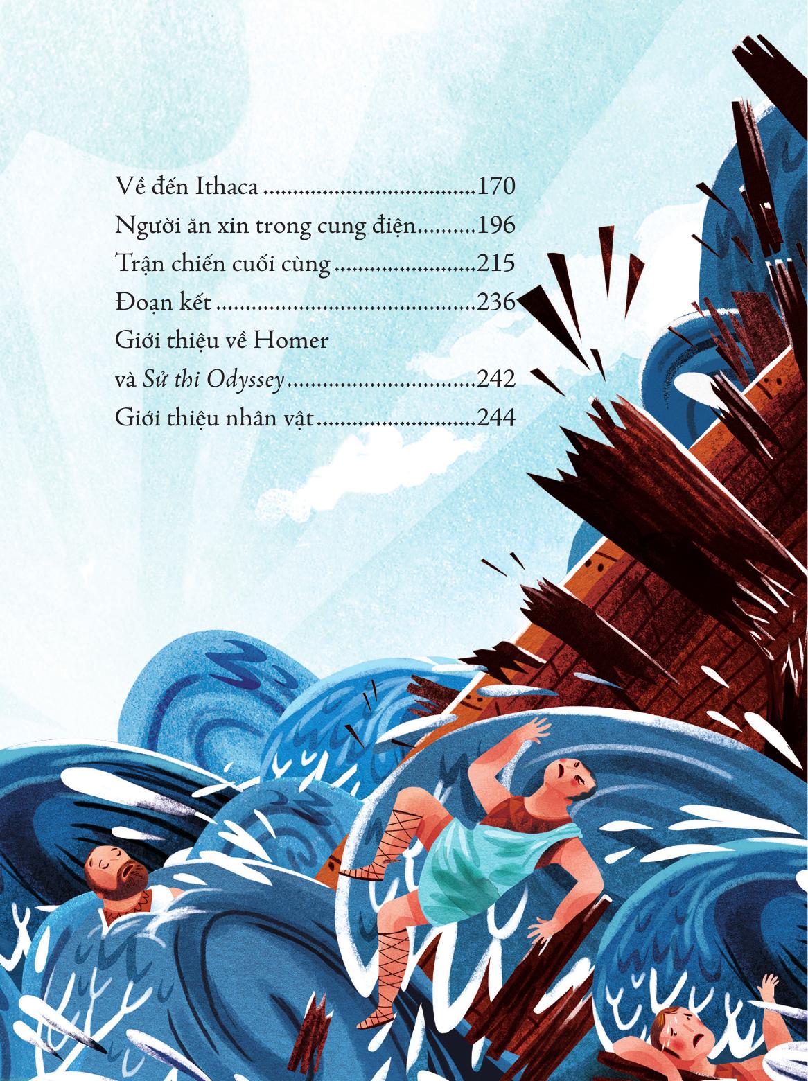 illustrated classics - sử thi odyssey - bìa cứng - Ảnh 6