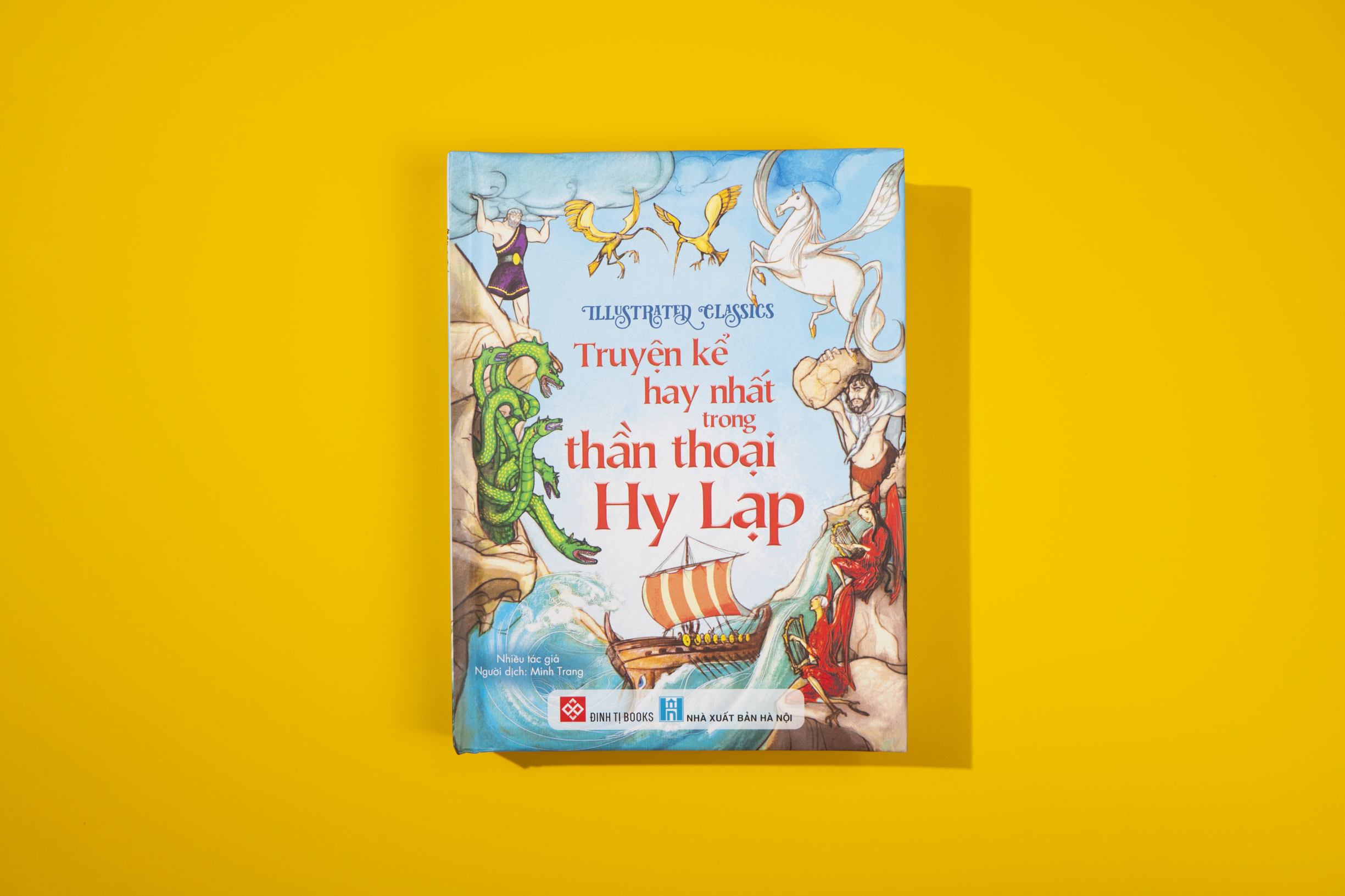 illustrated classics - truyện kể hay nhất trong thần thoại hy lạp - bìa cứng - Ảnh 3
