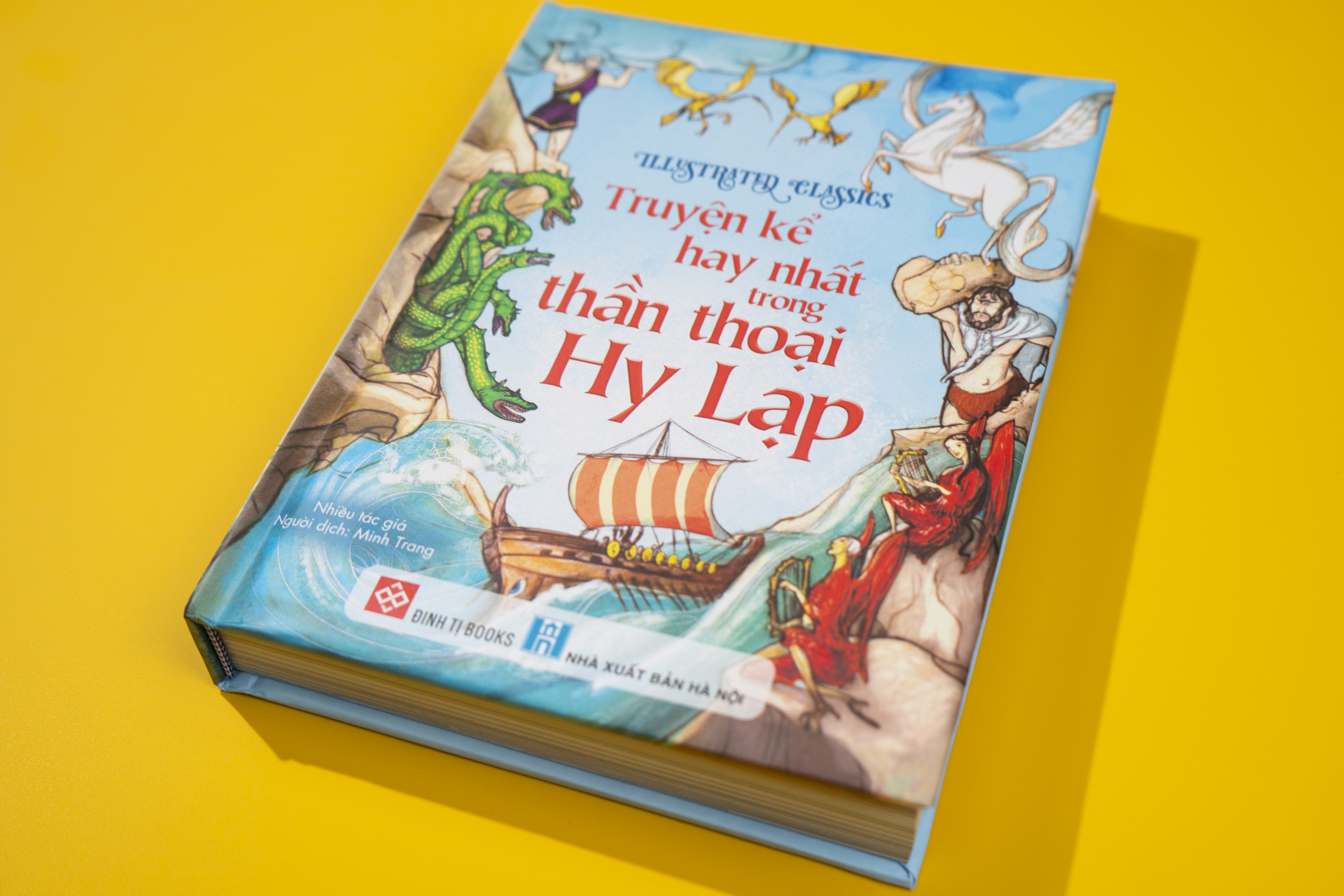 illustrated classics - truyện kể hay nhất trong thần thoại hy lạp - bìa cứng - Ảnh 4