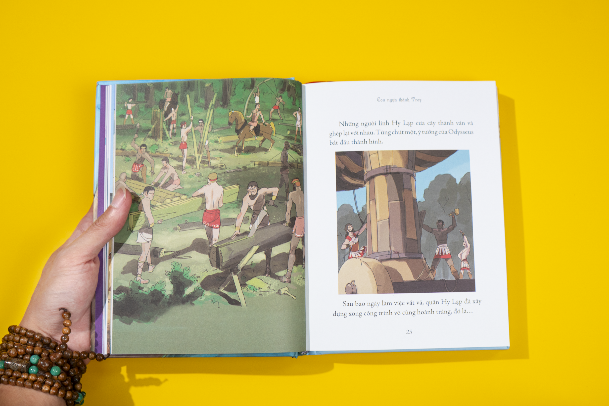 illustrated classics - truyện kể hay nhất trong thần thoại hy lạp - bìa cứng - Ảnh 5