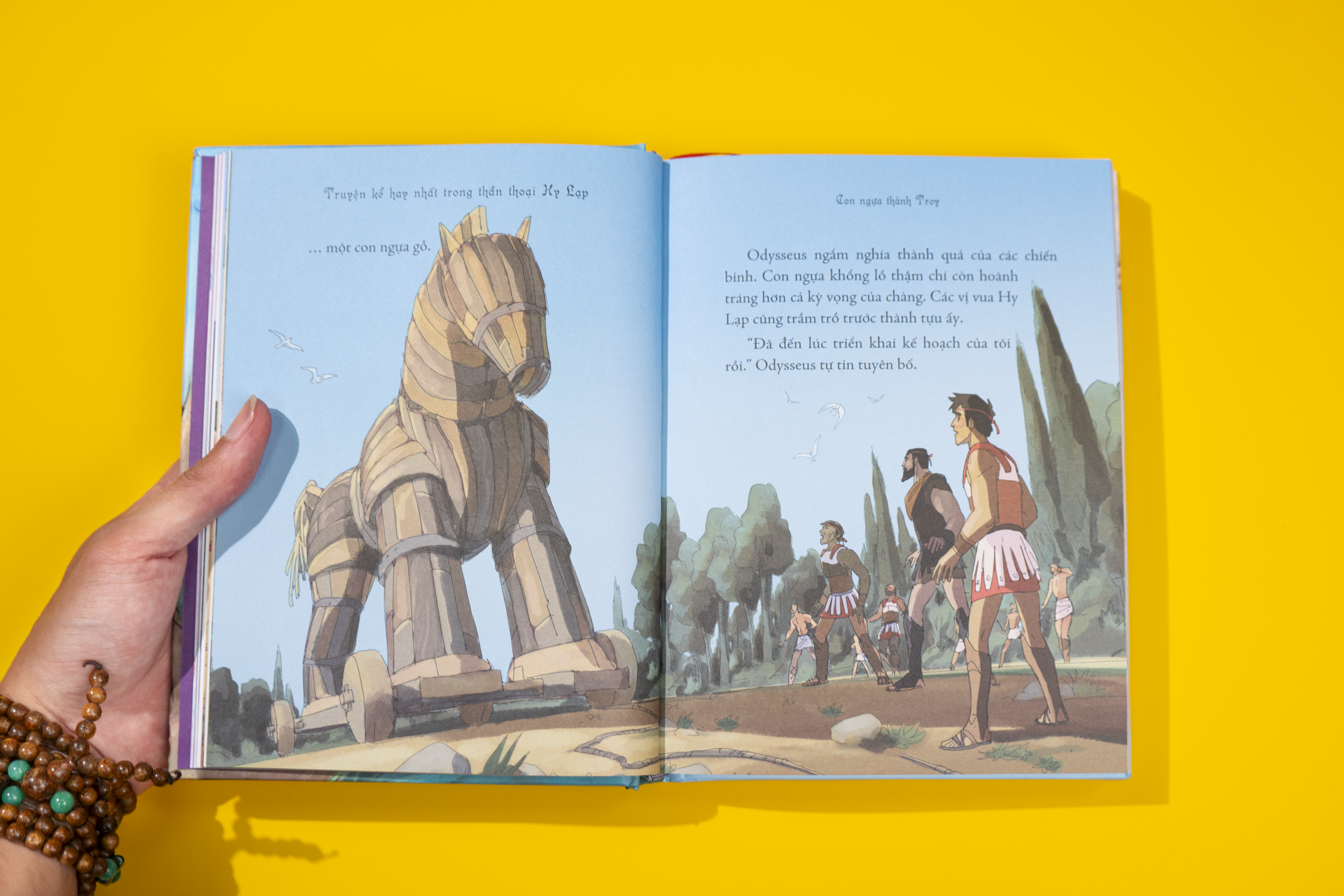 illustrated classics - truyện kể hay nhất trong thần thoại hy lạp - bìa cứng - Ảnh 6