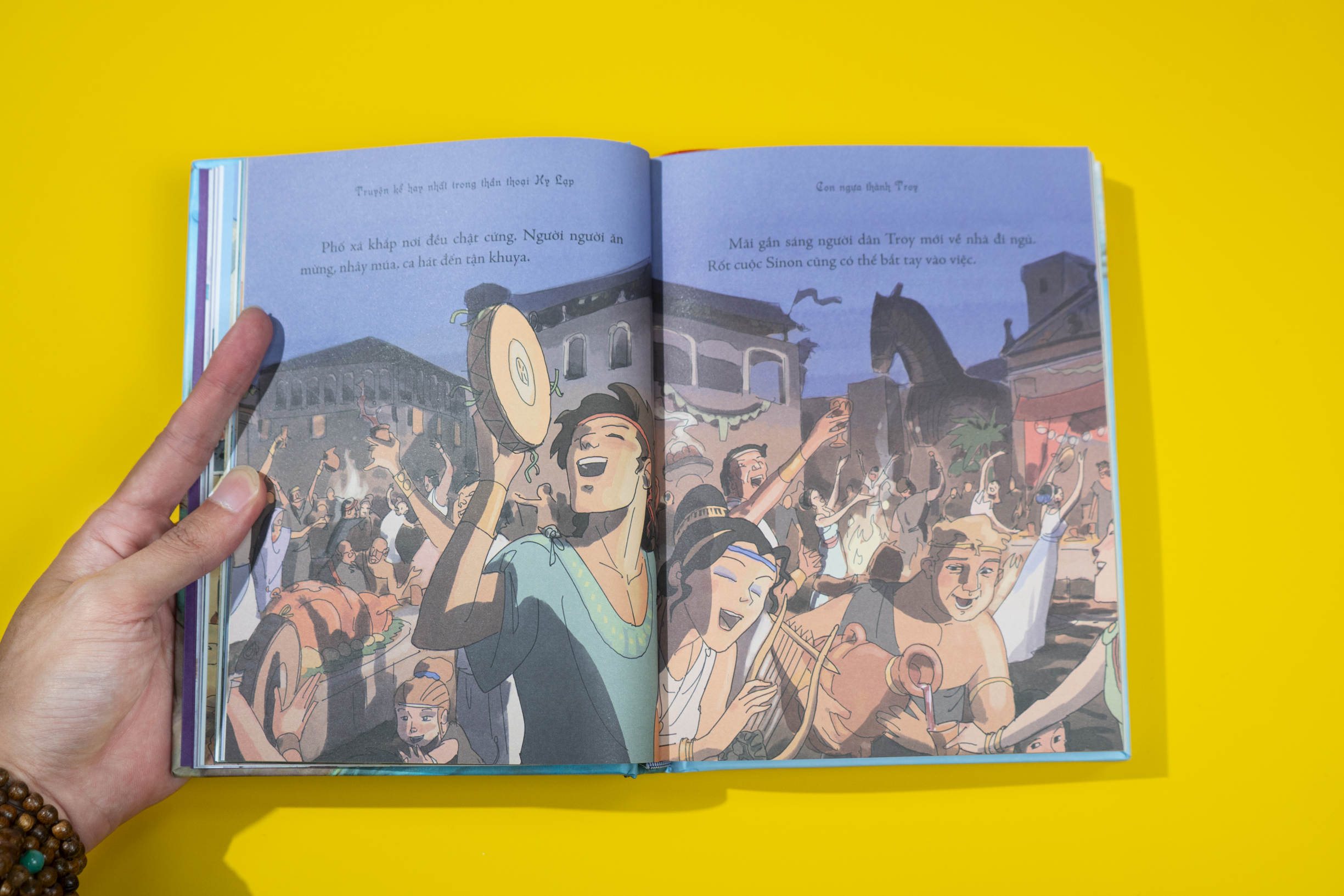 illustrated classics - truyện kể hay nhất trong thần thoại hy lạp - bìa cứng - Ảnh 9