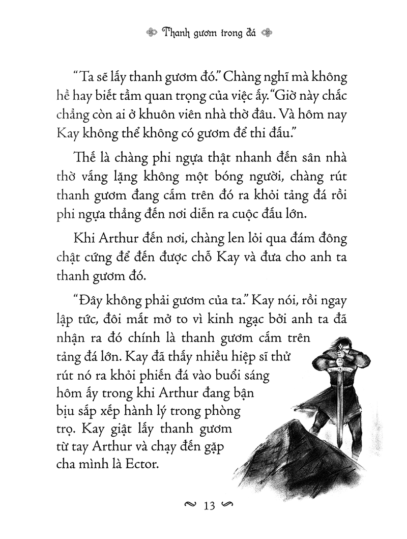 illustrated classics - truyền thuyết vua arthur - Ảnh 12