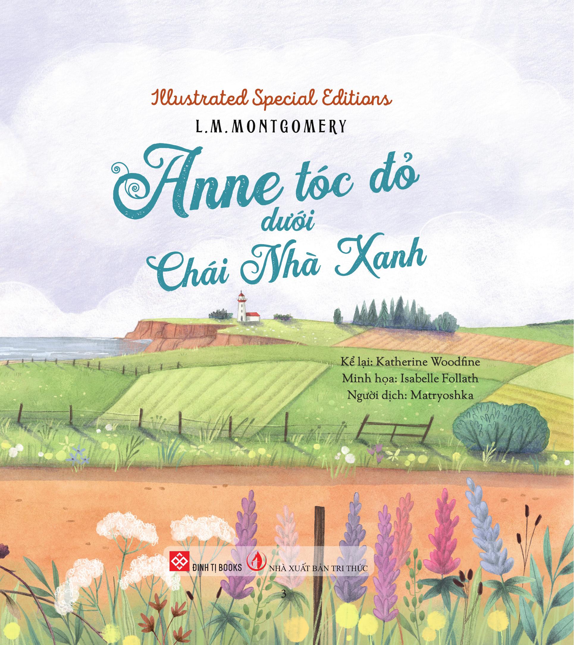 Illustrated Special Editions - Anne Tóc Đỏ Dưới Chái Nhà Xanh - Bìa Cứng - Ảnh 3
