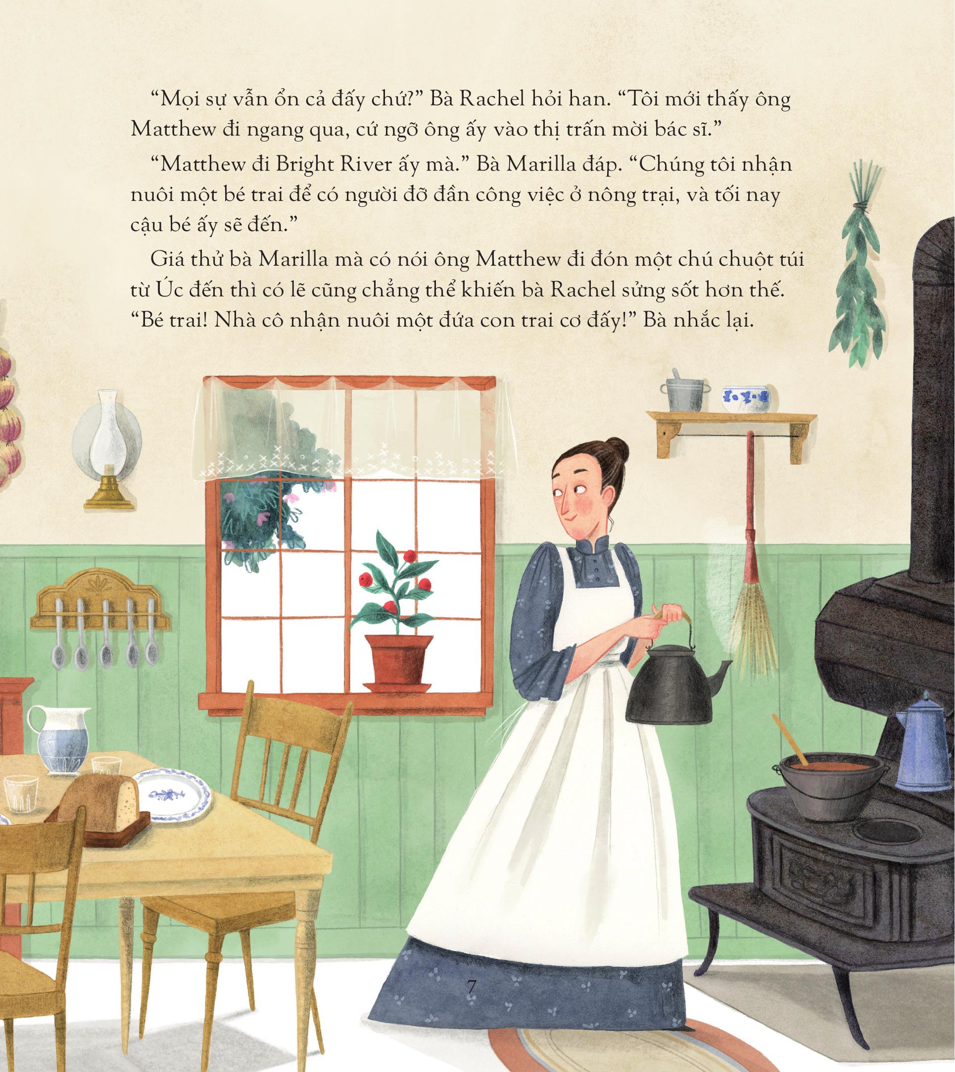 Illustrated Special Editions - Anne Tóc Đỏ Dưới Chái Nhà Xanh - Bìa Cứng - Ảnh 7