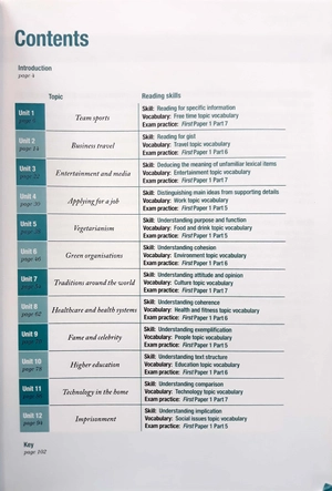 improve your skills: reading for first student's book with key & mpo pack - Ảnh 3