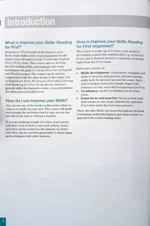 improve your skills: reading for first student's book with key & mpo pack - Ảnh 4