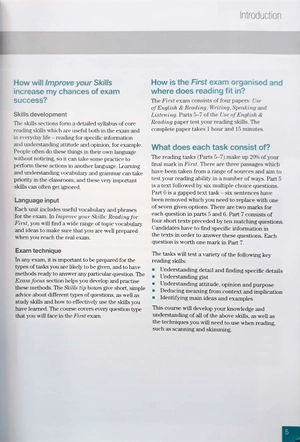 improve your skills: reading for first student's book with key & mpo pack - Ảnh 5