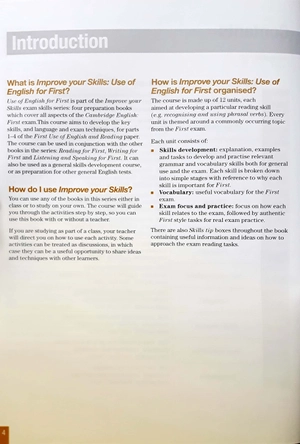 improve your skills: use of english for first student's book with key & mpo pack - Ảnh 4