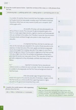 improve your skills: writing for ielts 6.0-7.5 student's book with key & mpo pack - Ảnh 3