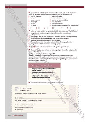 in company 3.0 pre-intermediate level - Ảnh 8