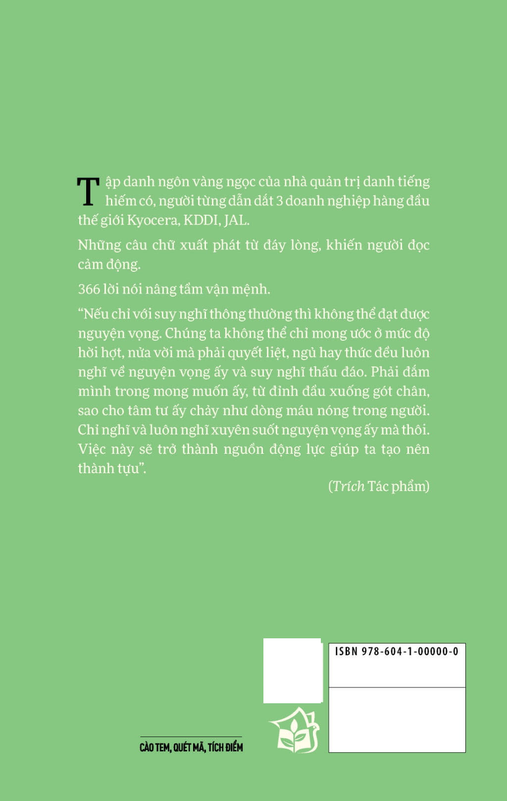 inamori kazuo mỗi ngày một câu nói nâng tầm vận mệnh - Ảnh 16