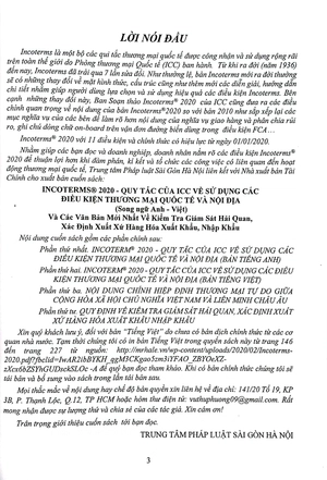 incoterms 2020 - quy tắc của icc về sử dụng các điều kiện thương mại quốc tế và nội địa (song ngữ anh việt) - Ảnh 4