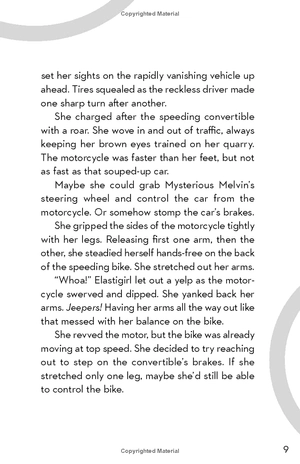 incredibles 2: a real stretch (junior novel 240 disney) - Ảnh 9