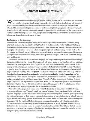 indonesian for beginners - learning conversational indonesian (with free online audio) - Ảnh 6