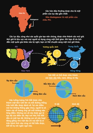 infographics - bách khoa tri thức bằng đồ họa cho trẻ em - các lục địa - Ảnh 6