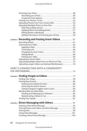 instagram for dummies 2nd edition - Ảnh 7