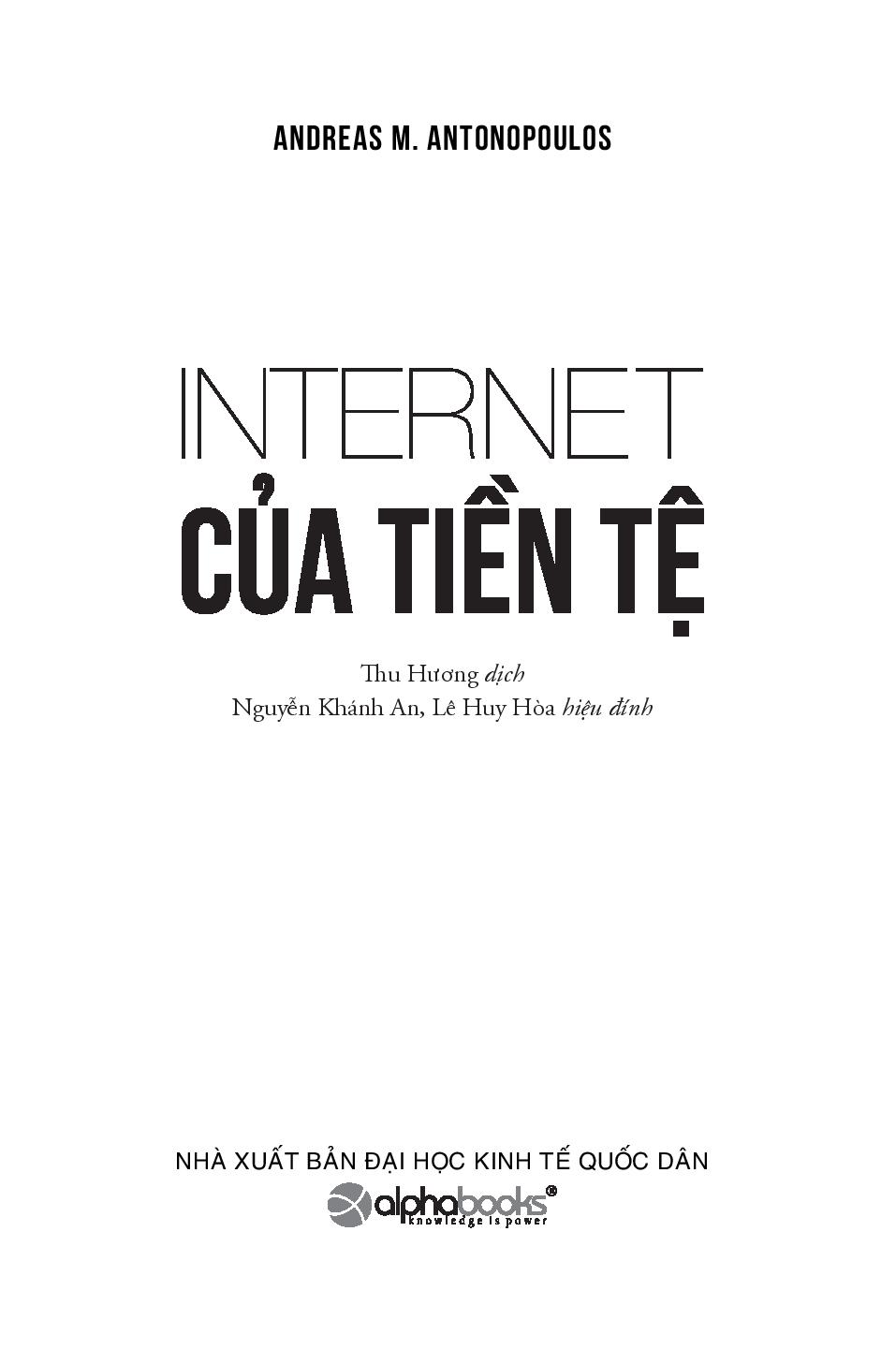 Internet Của Tiền Tệ - Ảnh 3