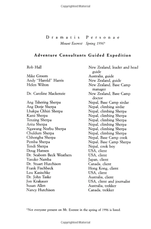 into thin air : a personal account of the mount everest disaster - Ảnh 5