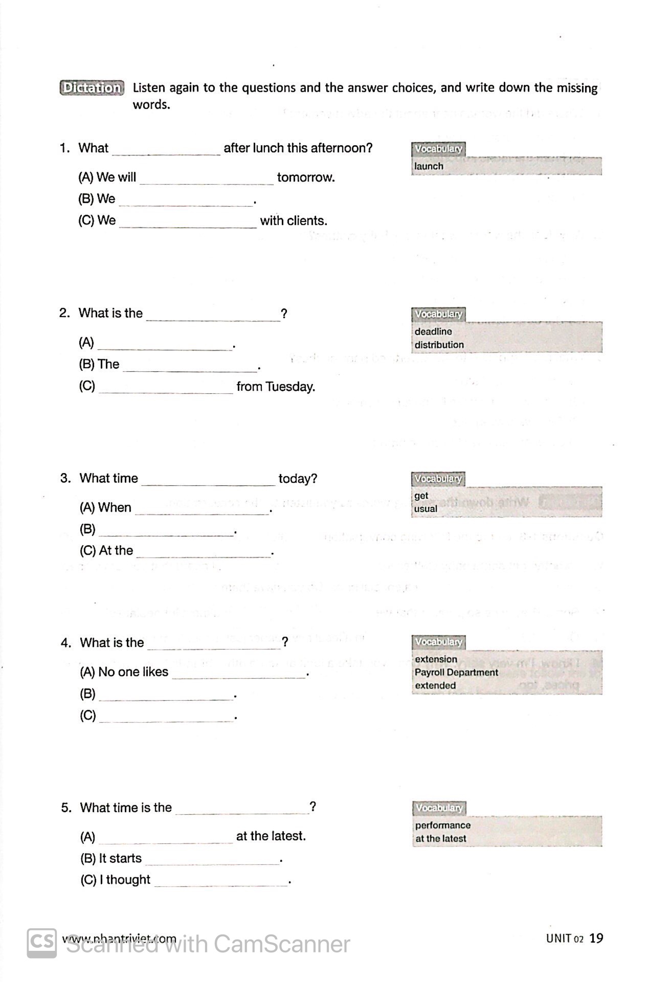 introductory course tnt - toeic volume two (kèm cd) - Ảnh 10