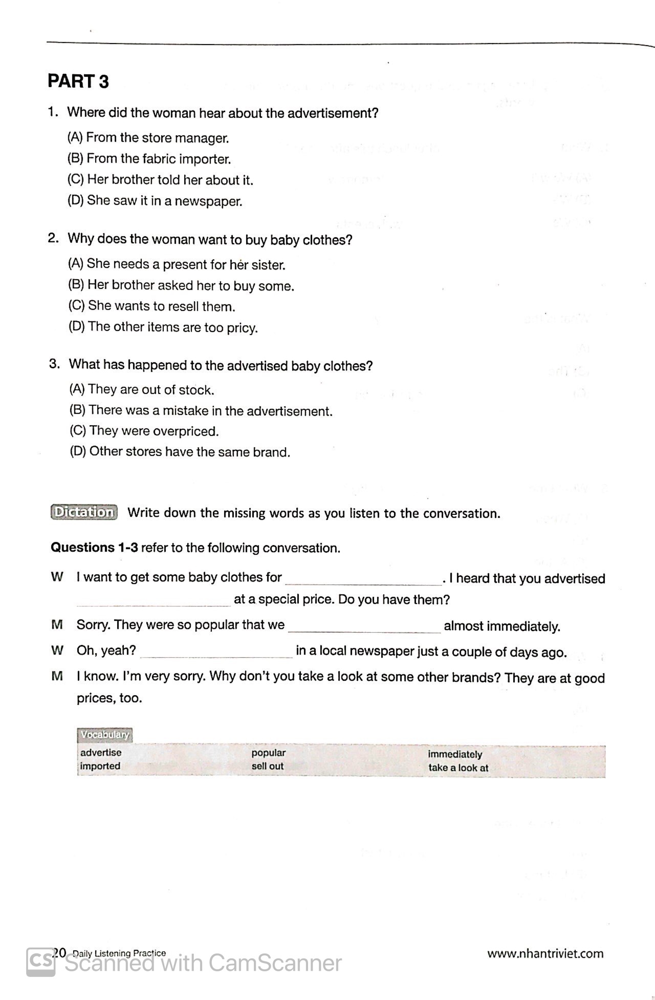 introductory course tnt - toeic volume two (kèm cd) - Ảnh 11