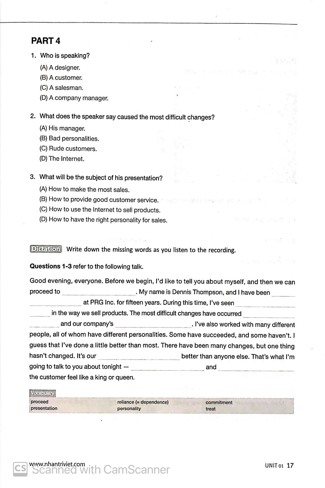 introductory course tnt - toeic volume two (kèm cd) - Ảnh 8