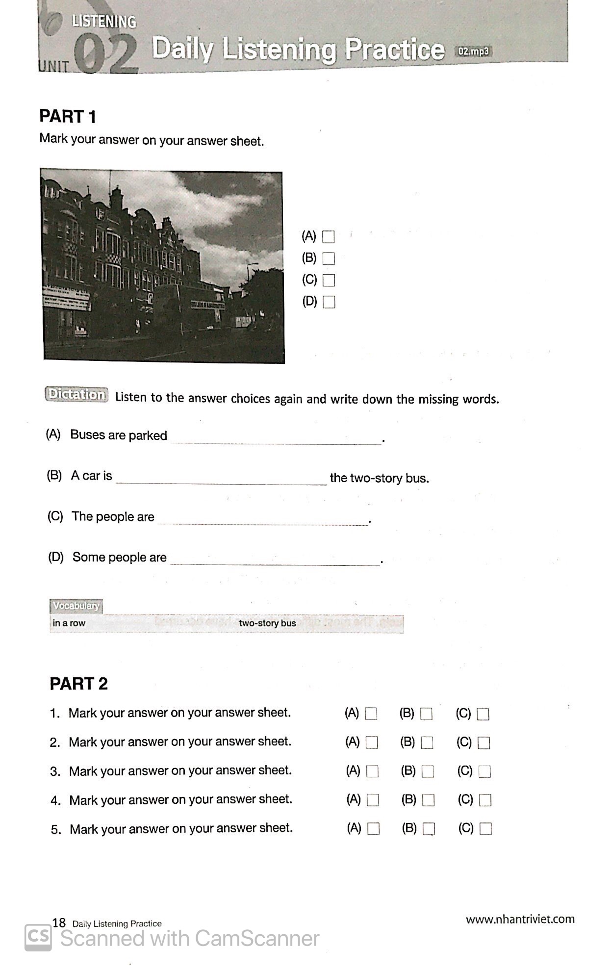 introductory course tnt - toeic volume two (kèm cd) - Ảnh 9