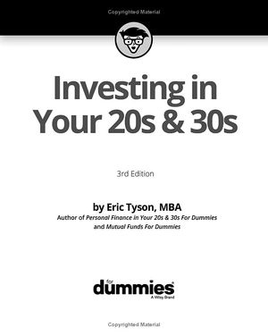 investing in your 20s & 30s for dummies - 3rd edition - Ảnh 8