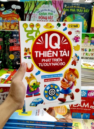 iq thiên tài phát triển tư duy não bộ 1 - 2 tuổi (tái bản) - Ảnh 7